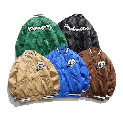 China QUICK DRY Wholesale Oversize Men Varsity Jackets Custom Baseball Letterman Varsity Bomber Jacket Letterman Jackets for sale