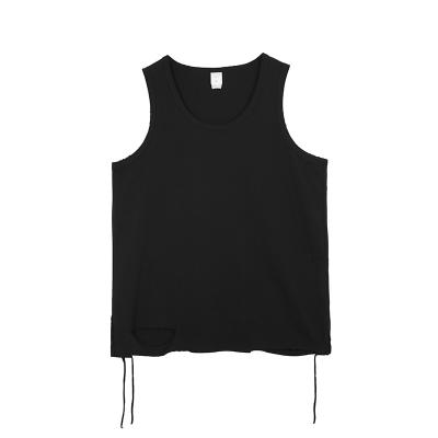 China QUICK DRY Wholesale Cotton Custom Logo Sports Gym Vests Mens Plus Size Sleeveless Men's t-Shirt Tank Top Solid Color Vest for sale