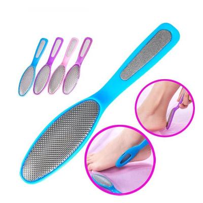 China Beauty Care Elliptical Stainless Steel Foot Rub Board Foot Grinding Stone To Remove Dead Skin, Foot Skin Removal Massager Tools for sale