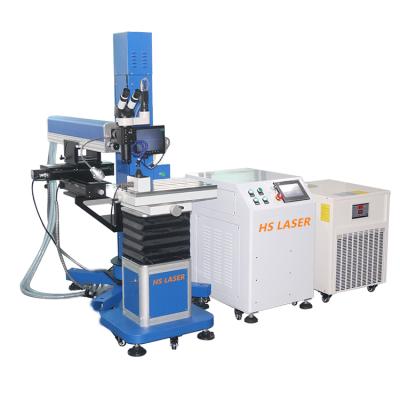 China Jewelry Industry CCD Observation System Desktop 400w YAG Laser Welding Machine Metal For Boom Mold for sale