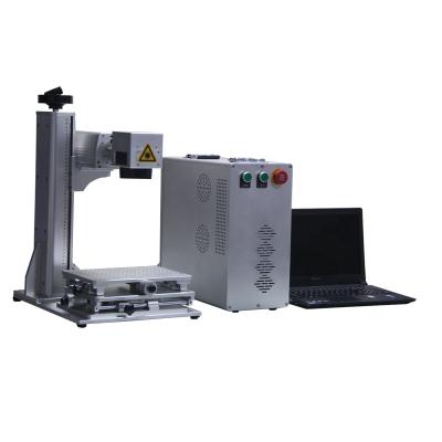 China Laser Marking HS Laser Fiber Laser Engraver 20w 30w 50w 100W Fiber Marking Machine For Metal Plastic Wood for sale