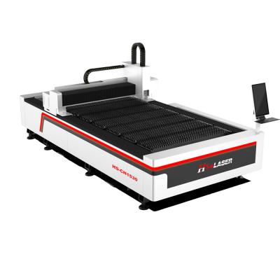 China Laser CUTTING HS Laser Open Type Single Workbench 1500x300mm Laser Cutting Machine Price With Raycus IPG nLIGHT Max Laser Source for sale