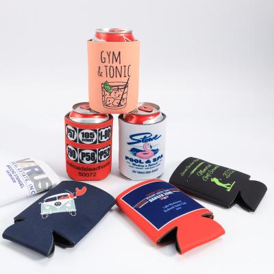 China Insulated Wholesale Eco Friendly Neoprene Insulated Can Cooler Drink Water Bottle Holder Water cup sleeve for sale