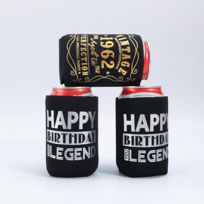 China Insulated Customized Blank sublimation Bottle sleeve neoprene beer can cooler Wine bottle holder for sale