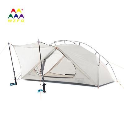 China Diagonal Tie Type WZFQ 1-Person Tent, Dome Tents for Camping with Carry Bag (Camping Gear for Hiking, Backpacking, and Traveling) for sale