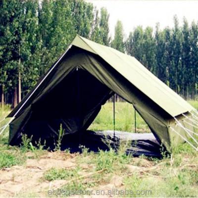 China Military Camp Tent Tarp Bivvy Canvas Army Tent For Disaster Refugee Emergency for sale