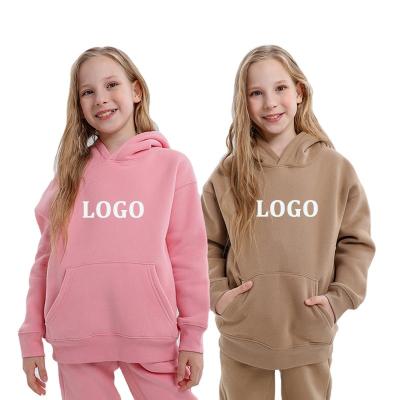 China EH-074 Young Boys and Girls Baby Kids Clothing Fleece Fabric Anti-Shrink Thick Hoodies&Sweatshirts Boys and Girls for sale