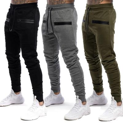 China Anti-Wrinkle EP-005 Multi - Casual Mens Track Pants And Pocket Breeches Mens Tactical Trousers Pants Outdoor Running Zipper Joggers for sale