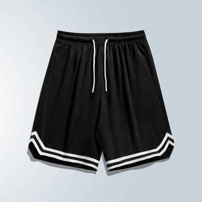 China ESH-015 Hot Selling Anti-Wrinkle Men's Quick Dry Sports Shorts Mesh Solid Breathable Causal Basketball Shorts for sale