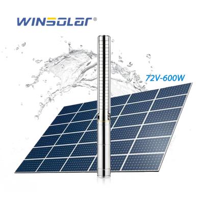 China Irrigation and agriculture series 3PII series stainless steel eco-worthty impeller solar deep well pump kit for sale