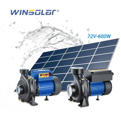 China Single Family Homes 72v 600w Solar Powered Surface Mounted Dc Pumps For Agriculture for sale