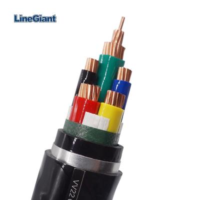 China Mahcine Single Core XLPE Insulated Conductor Steel Wire Armored Overhead Submersible Copper Power Cable for sale