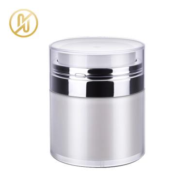 China 15g 30g 50g Beauty Cosmetic Luxury Acrylic Airless Pump Jar For Skin Care for sale