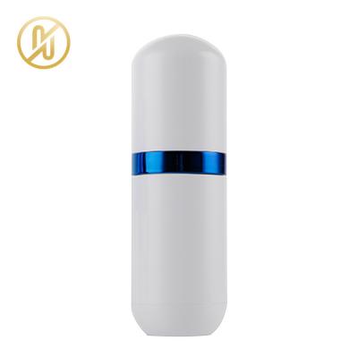 China 10ml 15ml 20ml 30ml 40ml 50ml airless empty plastic lotion cosmetic plastic pump bottle for sale