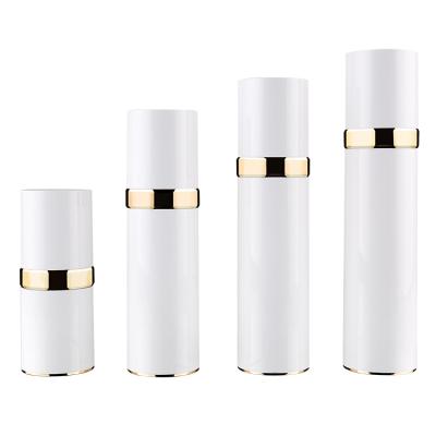 China 15ml 30ml Double Layer Face Cream Night Cream Airless Cosmetic Bottle With Lid Empty Lotion Bottle Set 100ml for sale