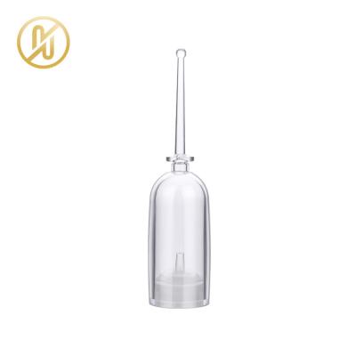 China 1ml 3ml 5ml Round Ampoule Bottles Small Cosmetic Disposable Broken Plastic Bottle for sale