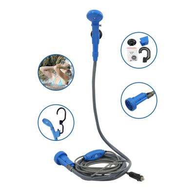 China New Design 12V Portable Custom Car Rechargeable Durapower Camp Shower for sale