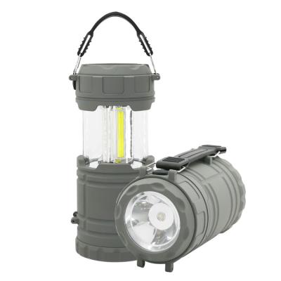 China Durapower OUTDOOR Retro Outdoor Portable 300 Lumen LED Pull Out Camping Lantern With Flashlight for sale