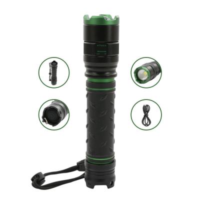 China Super Bright Portable Powerful Emergency Durapower LED Flashlights Rechargeable Hunting Tactical Flashlights for sale