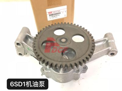 China 6SD1 Motoröl-Änderungs-Pumpe 1-13100191-2 für Isuzu-Bagger vergessen Maschinenteile zu verkaufen