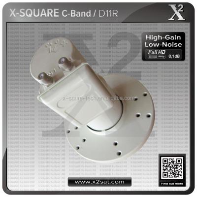 China Two guality high output c best high gain conversion band high gain lnb for sale