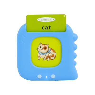 China Educational Flash Cards for Toddlers 112 Interactive Early Educational Study Toys for 2-6 Years Old Kids Kindergarten School Talking Flash Card for sale