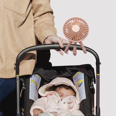 China Hot Selling Car Mini USB Table Fan Rechargeable Portable Stroller Fan For Home Office for sale