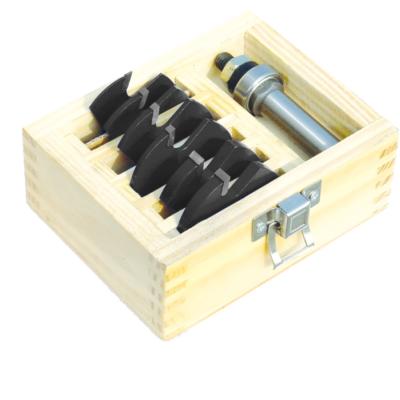 China Betop 3 Wing Slot Cutter Router Bits mit Nutenfräsern 7pcs zu verkaufen