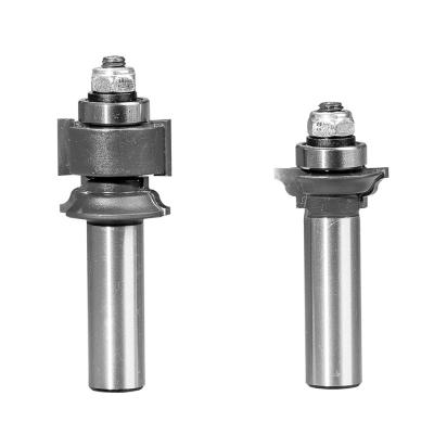 China Durchmessers 25,4 des Radius-2,4 gemeinsame Router-Stückchen Router-Stückchen-2PC Mini Ogee Rail And Stile zu verkaufen
