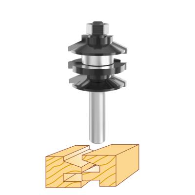 China Bocados empilhados do router do trilho e da escada para a pata 1/2 das portas interiores à venda