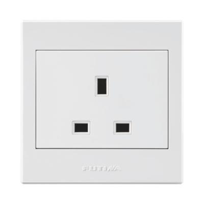 China High Quality Flame Retardant PC Professional UK Electric Power Supplier D1s 13a Socket British Square Plug for sale