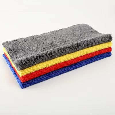 China QUICK DRY Coral Microfiber Towels Car Fleece Microfiber Car Wash Cleaning Towel for sale