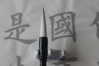 China Lack-Wellen-materielle chinesische Pinsel für Kalligraphie fertigt kundenspezifisch an zu verkaufen