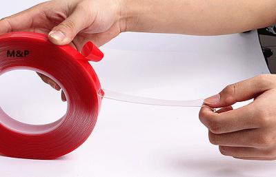 China Removable Transparent Adhesive Tape Film , Industrial Strong Double Sided Sticky Tape for sale