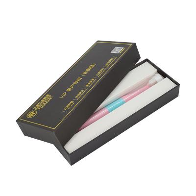 China Recycled Materials OEM Handmade Empty Black Logo Custom Printed Electric Toothbrush Paper Box Present Box for sale