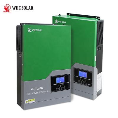 China Energy Saving Solar Inverter 3.5KW 3000W MPPT Hybrid Solar Power Inverter 24V DC To AC 220V for sale