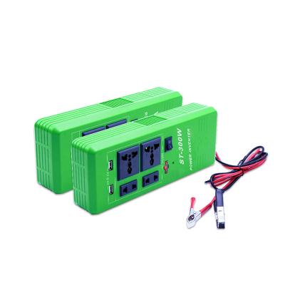 China TV ST-300W WHC SOLAR Battery Inverters 300W Power Inverter DC to AC Solar Inverters Outlet Extension Socket for sale