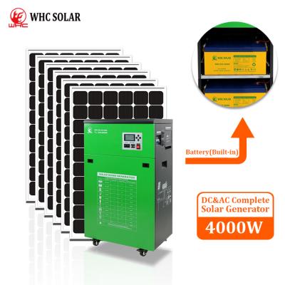 China WHC Domestic SOLAR Cheap Price 1200 Solar Generator For Sale Solar Power Renewable Multiple Power Sources Mobile Charging Station for sale