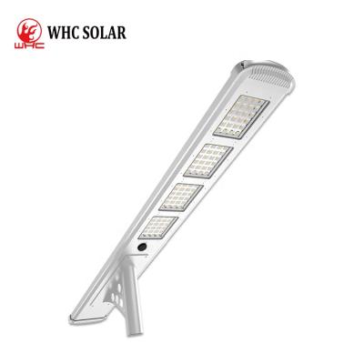 China ROUTE BRT80W WHC Solar Street Light All In One 80W Solar Led Street Light for sale