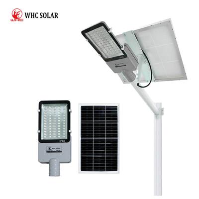 China Automatically On Night And Waterproof WHC Solar Panel Solar Light 200W 300W 1000W Aluminum Daytime Outdoor Street Lights Integrated All In One Solar Street Light for sale