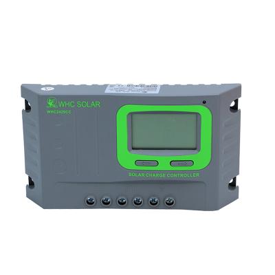 China SOLAR Charger Controller WHC2410CC WHC 12/24V PWM Charger Controller Constant Voltage Charging Discharging Solar Charger Controllers for sale