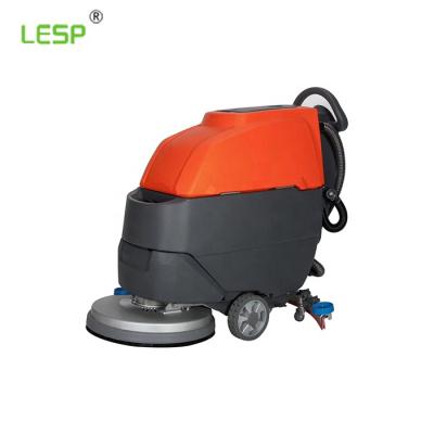 China Floor Cleaning Automatic Single Brush Electric Hand Floor Scrubber With CE Certificate for sale