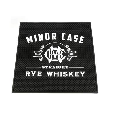 China Factory massive mould rubber PVC beer drip pad drain bar mat with logo for sale