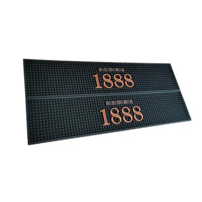 China Factory Manufacturing customilzed bar mat felt promotional bar mat with logos for sale