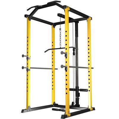 China Adjustable Smith Machine Multi Power Weight Dumbbell Power Cage Adjustable Training Gym Strength Equipment Fitness Equipment for sale