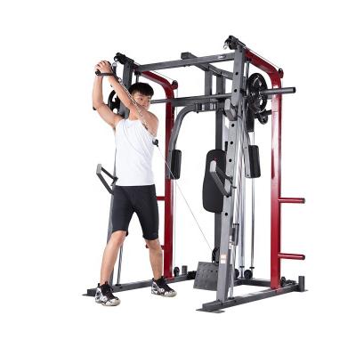 China Multi Functional Adjustable Weight Trainer Fitness Gym Equipment Blacksmith Machine With Cables for sale