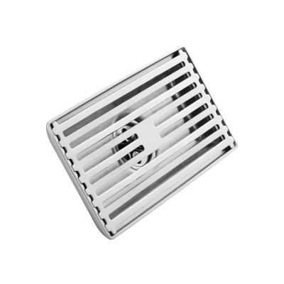 China Eco-friendly High Quality SUS 201 Stainless Steel Rectangular Linear Shower Drain For Bathroom for sale