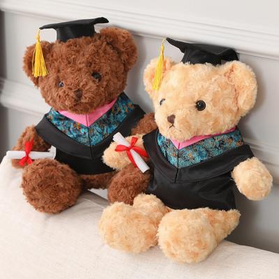 China Soft Plush Teddy Bear Graduation Teddy Bear Toys Stuffed Animals Doll for sale