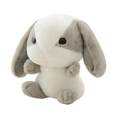 China Custom Stuffed Animals Toys Soft Toy Soft Gray Easter Bunny Stuffed Rabbit Teddy Bear Stuffed Animals for sale