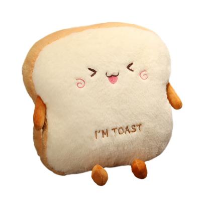 China Plush Bread Pillows Can Decorate Sofas Cushions Warm Hands Indoor Pillows for sale